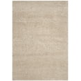 thumbnail image 1 of SAFAVIEH Laguna Neven Plush Solid Shag Area Rug, Sand, 2'3" x 4', 1 of 7