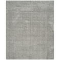 thumbnail image 1 of SAFAVIEH Laguna Neven Plush Solid Shag Area Rug, Silver, 4' x 6', 1 of 10