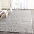 thumbnail image 1 of SAFAVIEH Laguna Neven Plush Solid Shag Area Rug, Silver, 5'3" x 7'6", 1 of 4