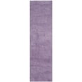 thumbnail image 1 of SAFAVIEH Laguna Neven Plush Solid Shag Runner Rug, Lilac, 2'3" x 10', 1 of 6