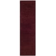 thumbnail image 1 of SAFAVIEH Laguna Neven Plush Solid Shag Runner Rug, Maroon, 2'3" x 12', 1 of 5