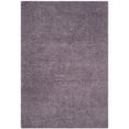 thumbnail image 1 of SAFAVIEH Laguna Neven Plush Solid Shag Runner Rug, Purple, 2'3" x 6', 1 of 10