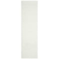 thumbnail image 1 of SAFAVIEH Laguna Neven Plush Solid Shag Runner Rug, White, 2'3" x 12', 1 of 7