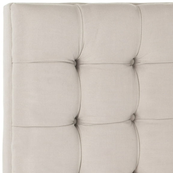SAFAVIEH Lamar Tufted Headboard Taupe Full