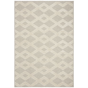 SAFAVIEH Lana Cathleen Geometric Area Rug, Beige/Beige, 5'1" x 7'6"