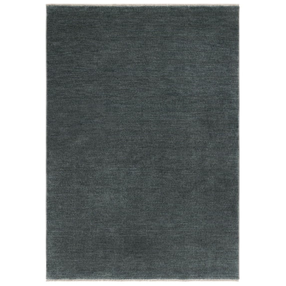 SAFAVIEH Lasa Laura Solid Polyester Area Rug, Green, 8' x 10'