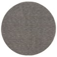 thumbnail image 1 of SAFAVIEH Lasa Tranter Solid Polyester Area Rug, Grey, 6'7" x 6'7" Round, 1 of 8