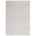 thumbnail image 1 of SAFAVIEH Lasa Tranter Solid Polyester Area Rug, Light Grey, 4' x 6', 1 of 8