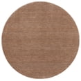 thumbnail image 1 of SAFAVIEH Lasa Tranter Solid Polyester Area Rug, Rust/Copper, 4' x 4' Round, 1 of 8
