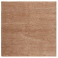 thumbnail image 1 of SAFAVIEH Lasa Tranter Solid Polyester Area Rug, Rust/Copper, 4' x 4' Square, 1 of 8