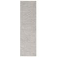 thumbnail image 1 of SAFAVIEH Lasa Tranter Solid Polyester Runner Rug, Light Grey, 2'3" x 8', 1 of 8