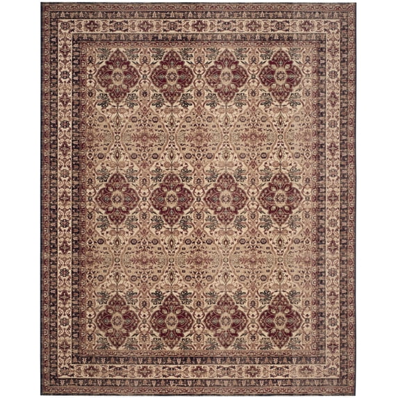 Safavieh Lavar Kerman Kerman Oriental Area Rug, Cream/Navy, 5'1" x 7'6"