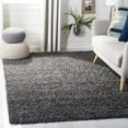 thumbnail image 1 of SAFAVIEH Lavena Solid Plush Shag Area Rug, Dark Grey, 3' x 5', 1 of 8