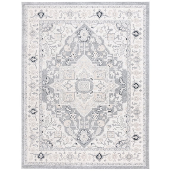 Safavieh Layla Darrell Oriental Area Rug, Ivory Gray/Charcoal, 9' x 12'