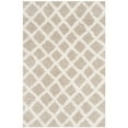 thumbnail image 1 of SAFAVIEH Layla Geometric Plush Shag Area Rug, Beige/Ivory, 8' x 10', 1 of 8