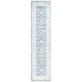 thumbnail image 1 of SAFAVIEH Layla Ifrit Oriental Runner Rug, Blue/Ivory Grey, 2'2" x 9', 1 of 8