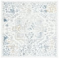 thumbnail image 1 of SAFAVIEH Layla Jermaine Floral Area Rug, Ivory Grey/Blue, 6'7" x 6'7" Square, 1 of 8