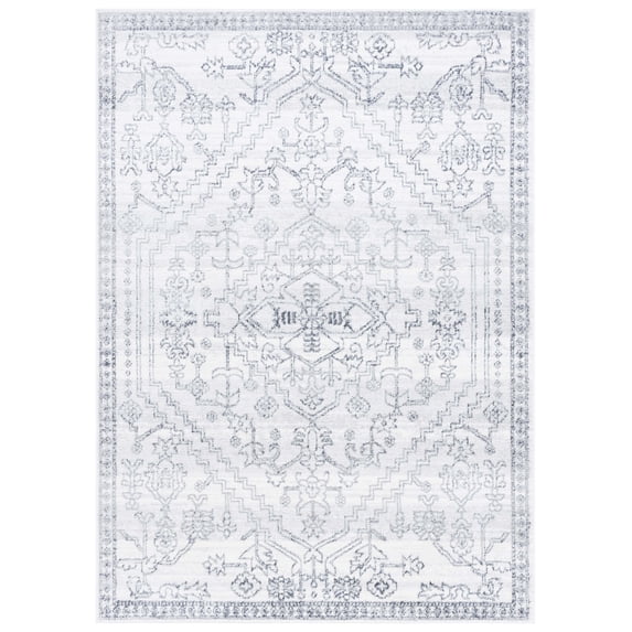 Safavieh Layla Kenrick Oriental Area Rug, Ivory Gray/Charcoal, 5'3" x 7'6"