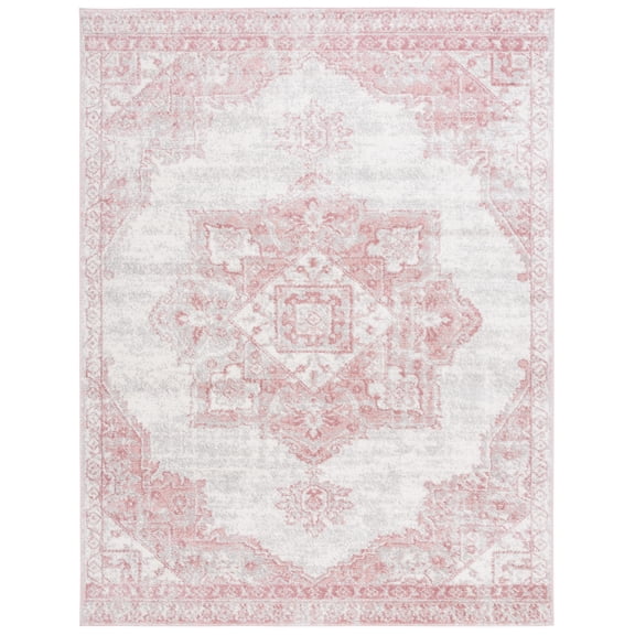 Safavieh Layla Yorick Oriental Area Rug, Ivory Gray/Pink, 8' x 10'