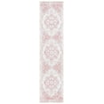 thumbnail image 1 of SAFAVIEH Layla Yorick Oriental Runner Rug, Ivory Grey/Pink, 2' x 13', 1 of 11