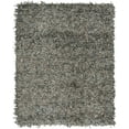 thumbnail image 1 of SAFAVIEH Leather Shag Dimitri Solid Area Rug, Grey/Beige, 8' x 10', 1 of 3