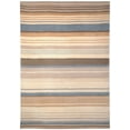 thumbnail image 1 of SAFAVIEH Lexington Makayla Abstract Striped Wool Area Rug, Blue/Multi, 4' x 6', 1 of 4