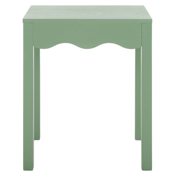 SAFAVIEH Lilith Contemporary Wood End Table, Sage