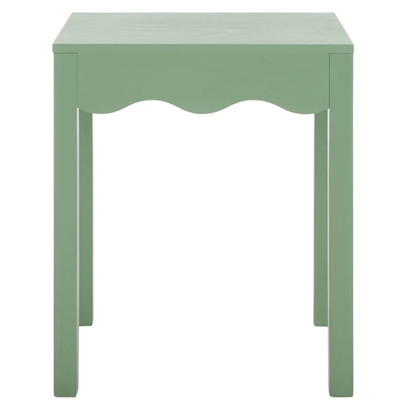 SAFAVIEH Lilith Contemporary Wood End Table, Sage