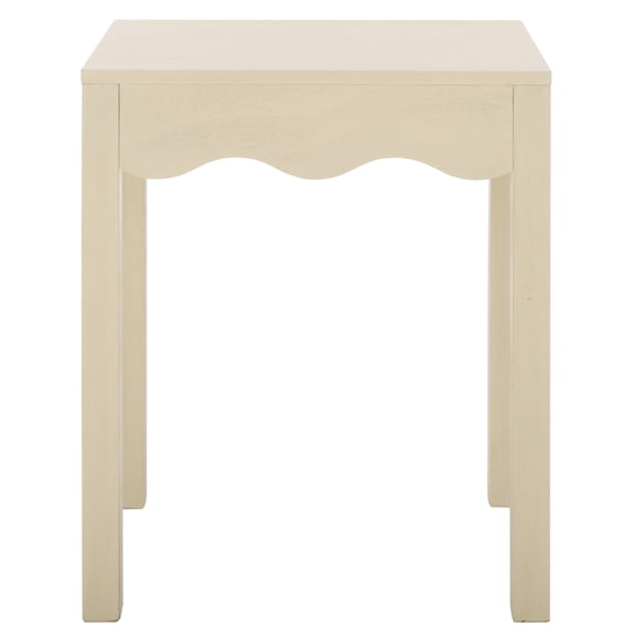 SAFAVIEH Lilith Contemporary Wood End Table, Sand