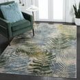 thumbnail image 1 of Safavieh Lillian Roderick Floral Area Rug, Blue/Green, 5'3" x 7'7", 1 of 11