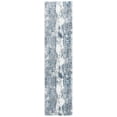 thumbnail image 1 of SAFAVIEH Lilypond Candelario Abstract Runner Rug, Grey/Blue, 2' x 8', 1 of 8