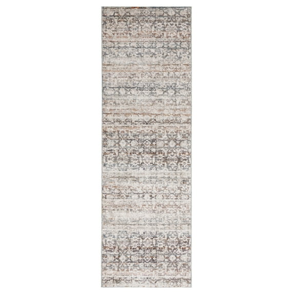 SAFAVIEH Limitee Collection LIM761G Grey / Beige Rug