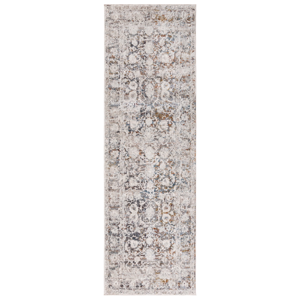 SAFAVIEH Limitee Collection LIM762G Grey / Beige Rug