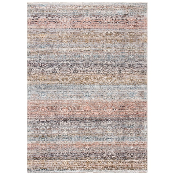 SAFAVIEH Limitee Frank Abstract Area Rug, Grey/Beige, 4' x 6'