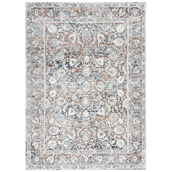 SAFAVIEH Limitee Jocin Floral Area Rug, Grey/Beige, 8' x 10'