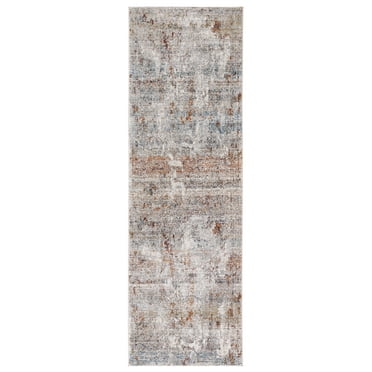 SAFAVIEH Limitee Sally Abstract Runner Rug, Beige/Beige, 2'6" x 8'