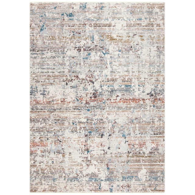 SAFAVIEH Limitee Willard Abstract Area Rug, Beige/Beige, 4' x 6'