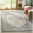 thumbnail image 1 of SAFAVIEH Linden Andreas Traditional Area Rug, Cream/Blue, 5'1" x 7'6", 1 of 6