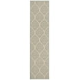 thumbnail image 1 of SAFAVIEH Linden Bryony Damask Runner Rug, Cream/Aqua, 2' x 8', 1 of 3