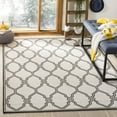thumbnail image 1 of Safavieh Linden Carleton Geometric Indoor/Outdoor Area Rug, Light Gray/Charcoal, 5'3" x 7'6", 1 of 8