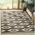 thumbnail image 1 of SAFAVIEH Linden Celandine Geometric Area Rug, Cream/Brown, 4' x 6', 1 of 6