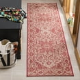thumbnail image 1 of SAFAVIEH Linden Dania Traditional Runner Rug, Red/Cream, 2' x 8', 1 of 6