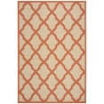 thumbnail image 1 of SAFAVIEH Linden Gamal Geometric Area Rug, Cream/Rust, 4' x 6', 1 of 4