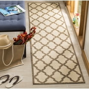 Safavieh Linden Gamal Geometric Indoor/Outdoor Runner Rug, Cream/Beige, 2'2" x 8'