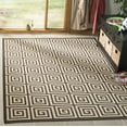thumbnail image 1 of Safavieh Linden Joetta Geometric Indoor/Outdoor Area Rug, Creme/Brown, 5'3" x 7'6", 1 of 8