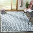 thumbnail image 1 of Safavieh Linden Joey Geometric Indoor/Outdoor Area Rug, Blue/Creme, 5'3" x 7'6", 1 of 8
