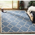 thumbnail image 1 of Safavieh Linden Ognena Geometric Indoor/Outdoor Area Rug, Blue/Creme, 4' x 6', 1 of 8