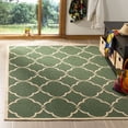 thumbnail image 1 of Safavieh Linden Ognena Geometric Indoor/Outdoor Area Rug, Green/Creme, 4' x 6', 1 of 8