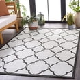 thumbnail image 1 of Safavieh Linden Ognena Geometric Indoor/Outdoor Area Rug, Light Gray/Charcoal, 5'3" x 7'6", 1 of 10