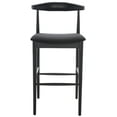 thumbnail image 1 of SAFAVIEH Lionel Modern Retro Bar Stool, Black, 1 of 12